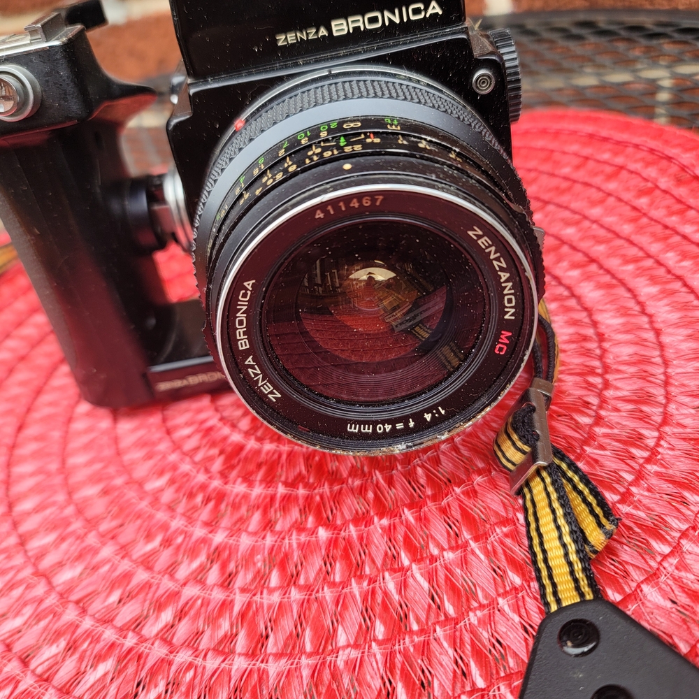 Vintage Zenza Bronica Camera